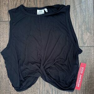 New Good American Crop tank